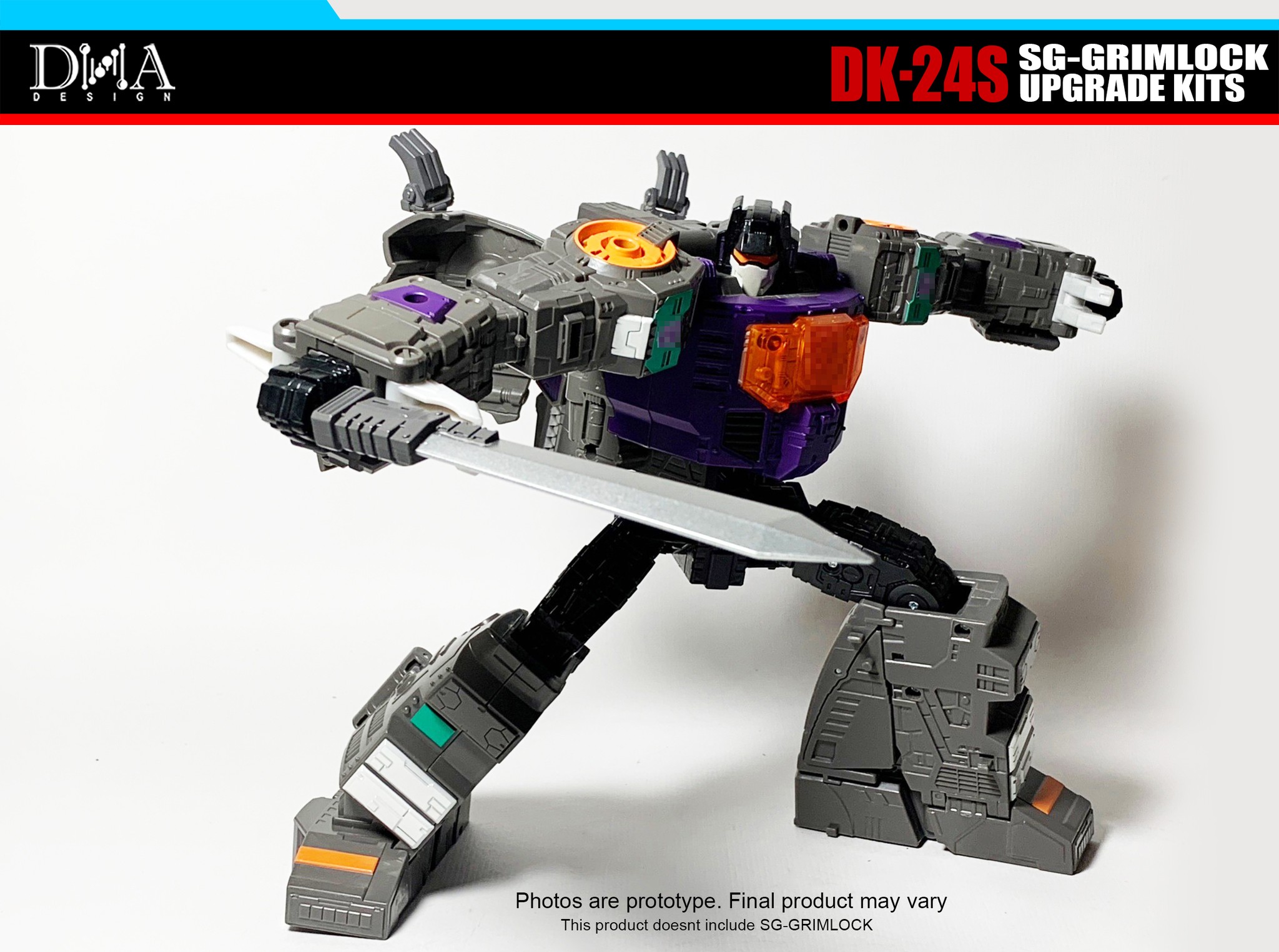 トランスフォーマー シャッタードグラス グリムロック ＆ dna dk-24s $_57.JPG